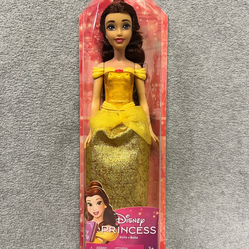 Disney Princess Belle Doll in Yellow Gown